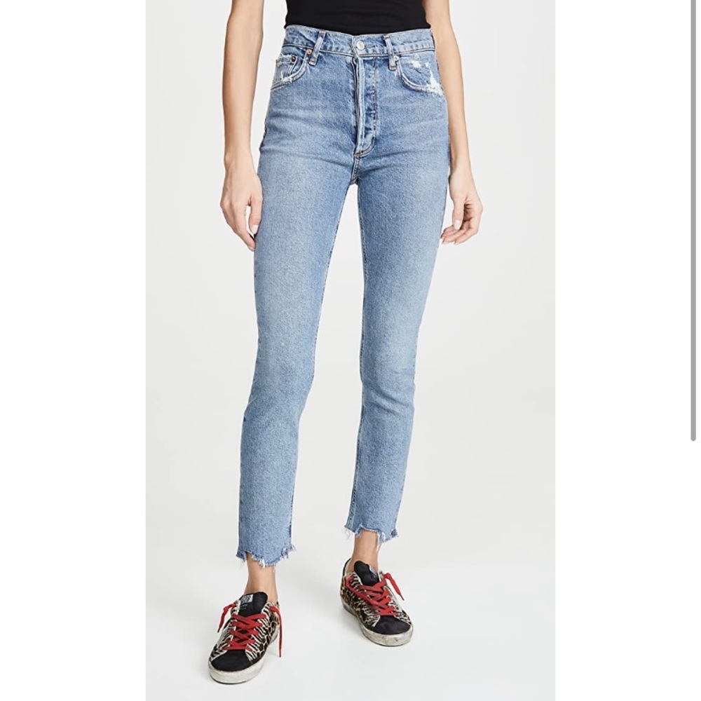 AGOLDE Nico High Rise Slim